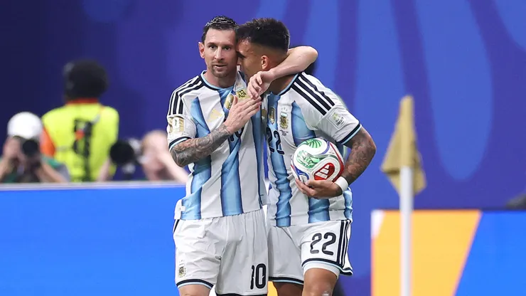 Lautaro habló luego del triunfo argentino