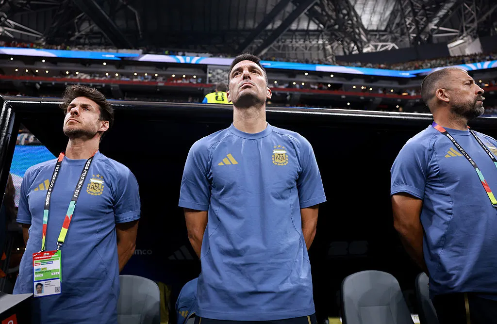 Lautaro Martínez destacó a Scaloni. (Getty)