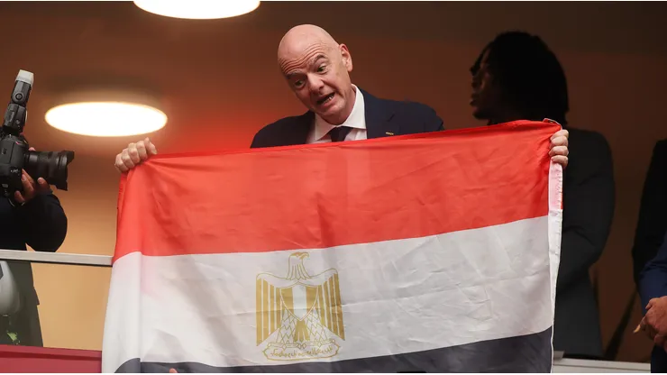 El gesto de Gianni Infantino con Egipto tras las acusaciones de que el Mundial 2026 está arreglado para Argentina