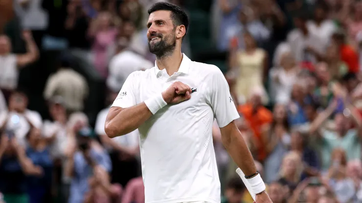 Novak Djokovic, tenista serbio.