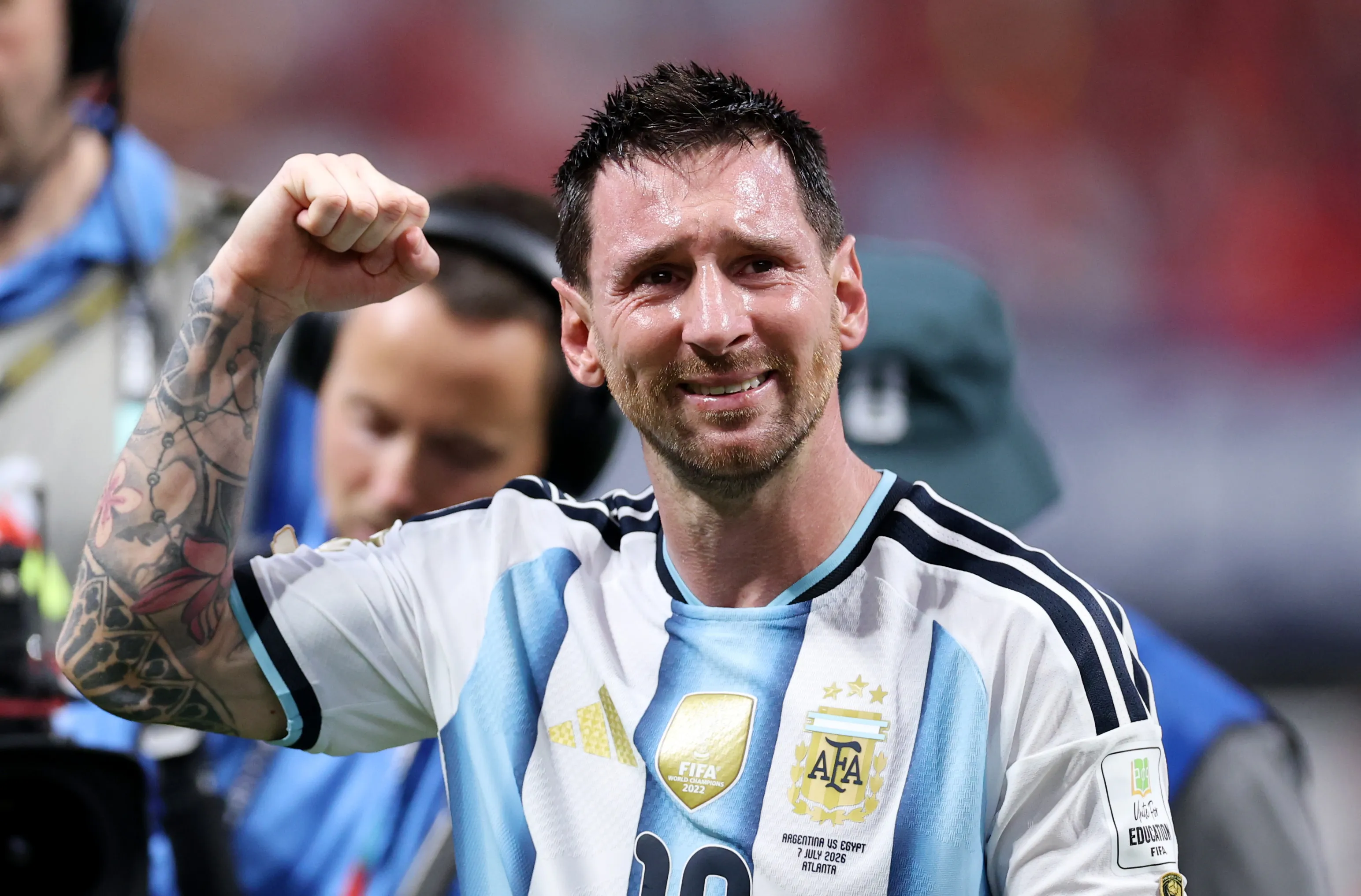 La emoción de Messi lo dice todo (Getty)