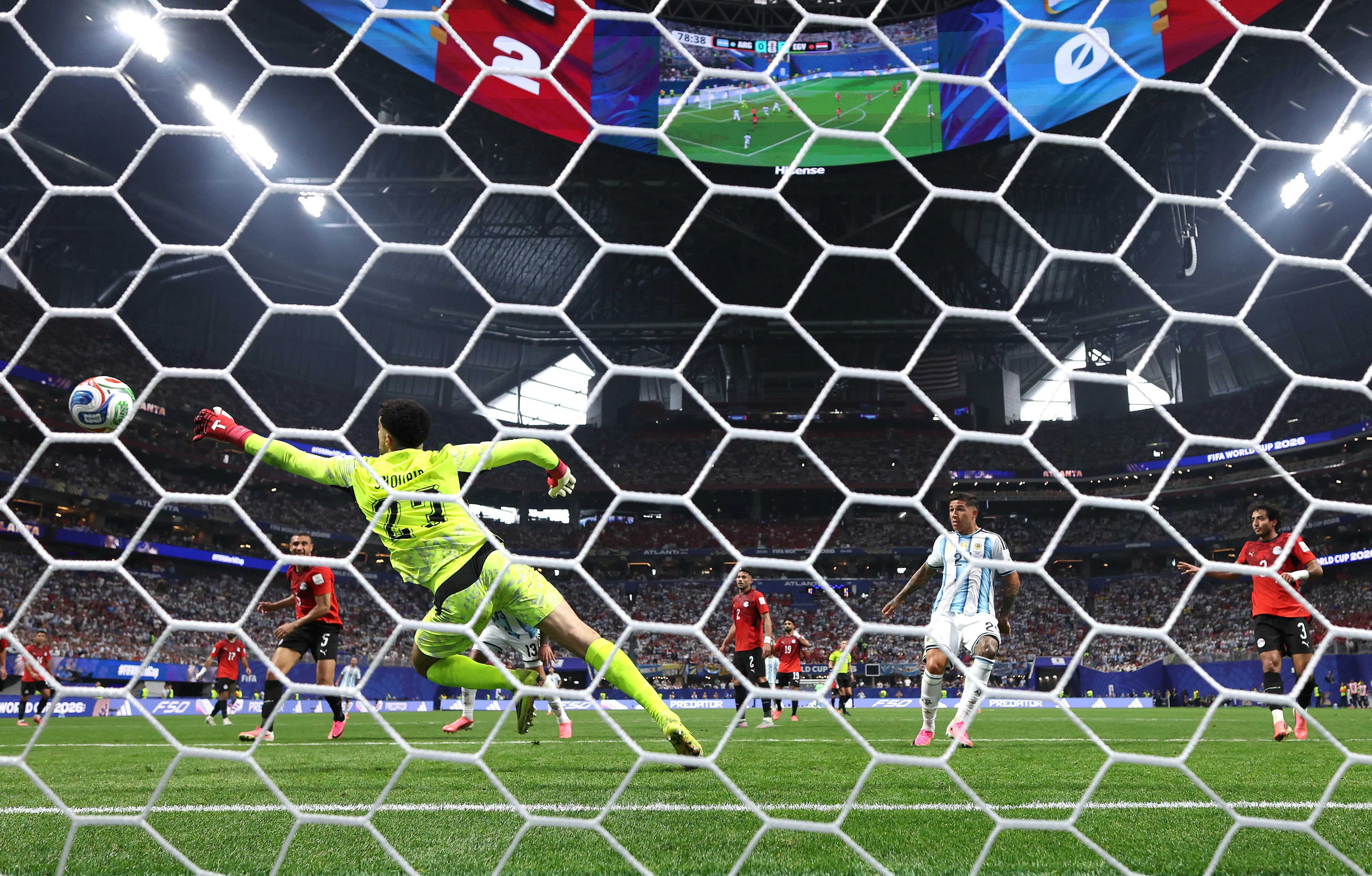 El gol de Enzo que sentenció el 3 a 2 (Getty)