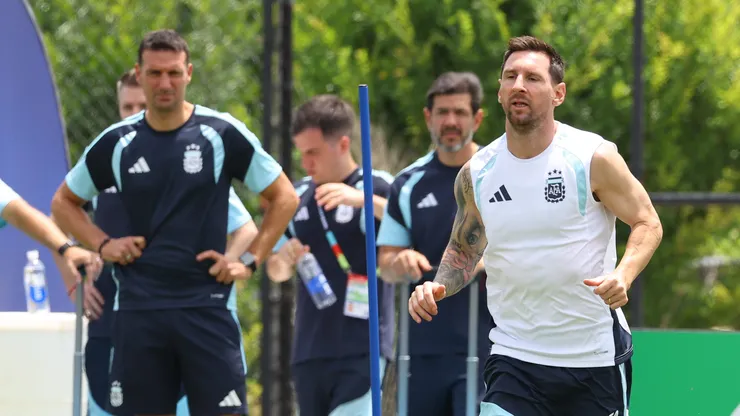 Argentina se prepara para la gran final del Mundial.