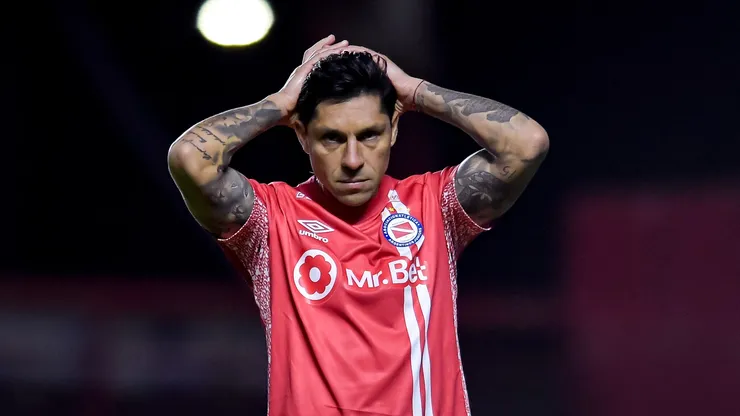 Enzo Pérez en Argentinos Juniors.