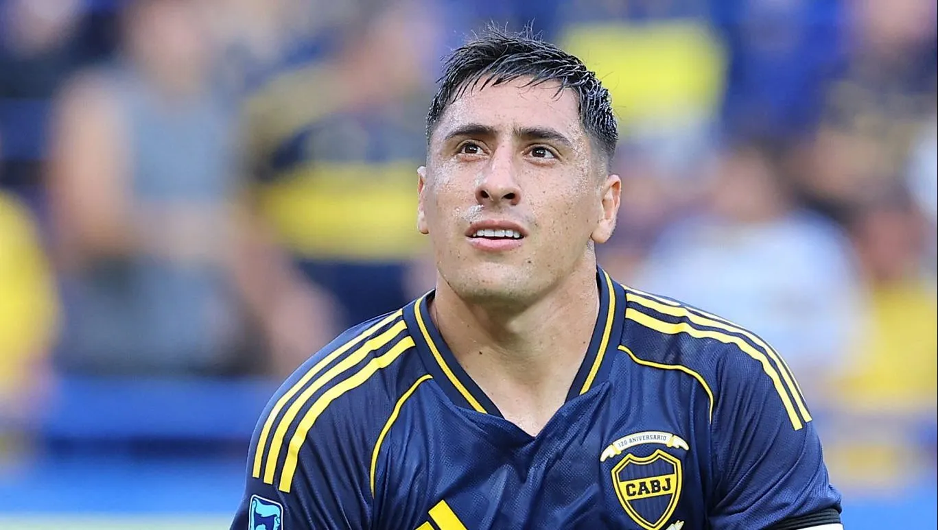 Miguel Merentiel, delantero de Boca.