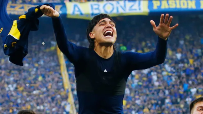 Exequiel Zeballos, delantero de Boca. (Getty Images)