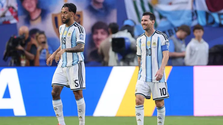 Nico González describió las sensaciones que despierta Lionel Messi en el plantel de la Selección Argentina.