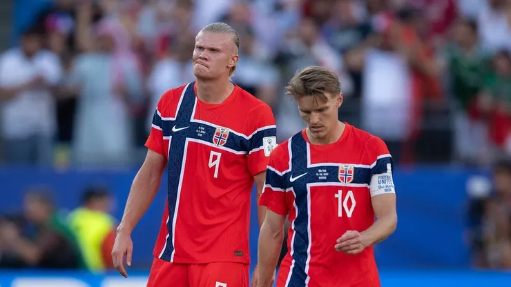 Erling Haaland y Martin Ødegaard, figuras de Noruega.