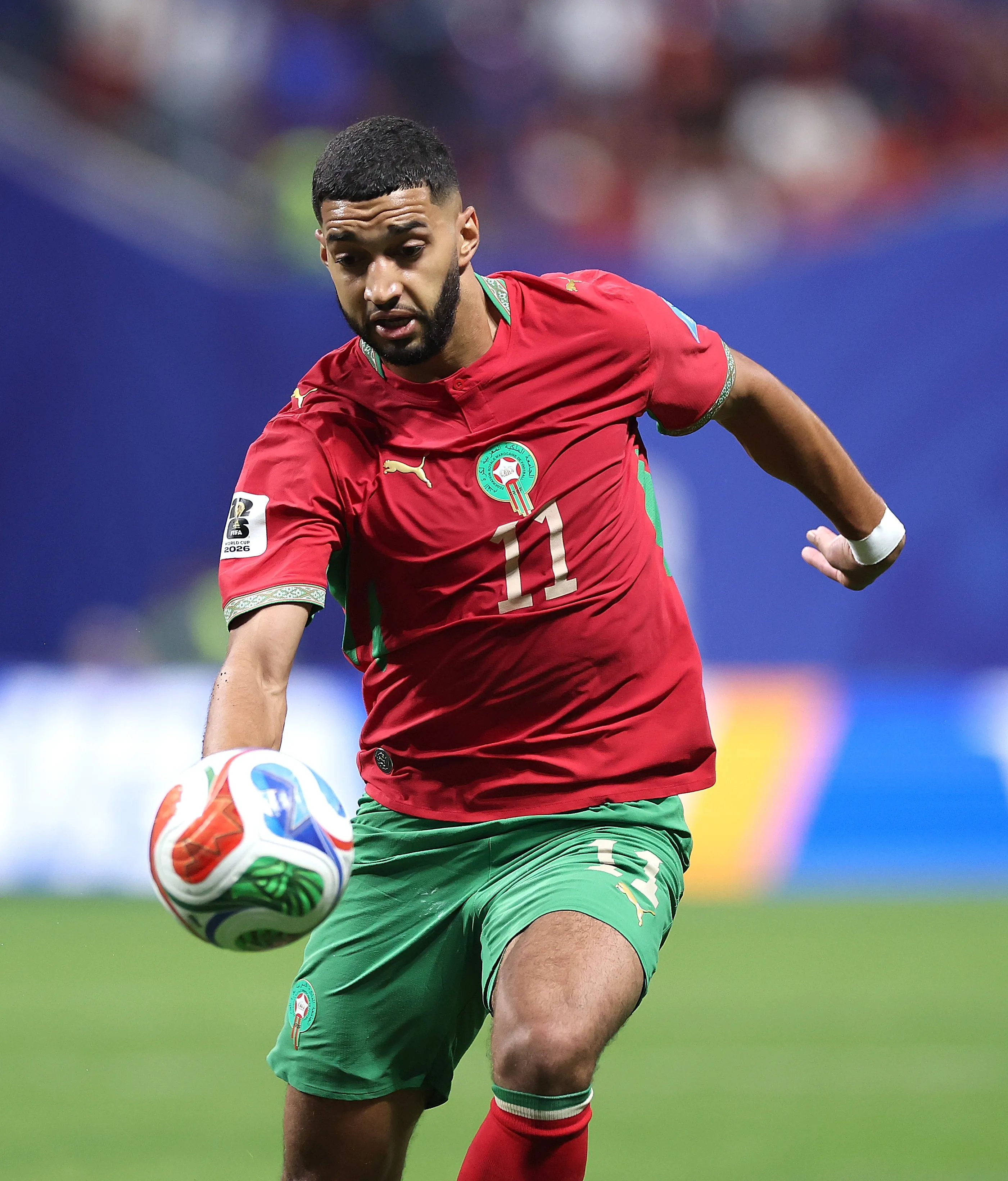 Ismael Saibari, jugador de Marruecos y nuevo refuerzo del Bayern Múnich. (Getty).