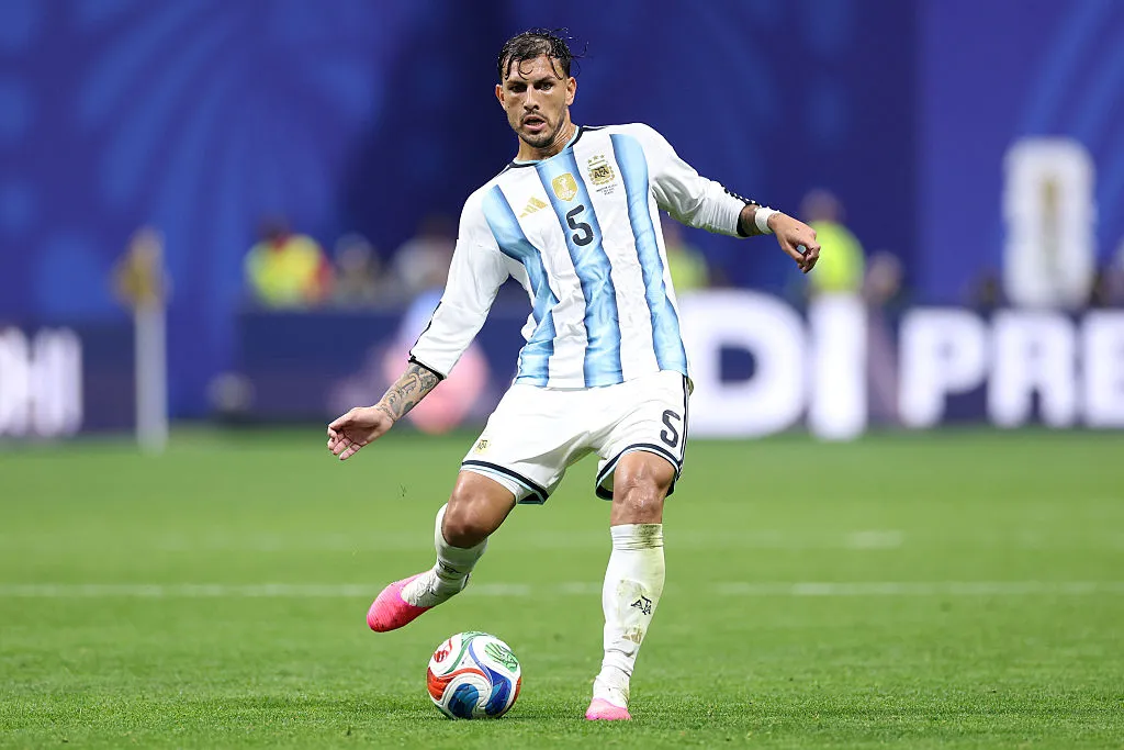 Leandro Paredes con la Selección Argentina en el Mundial 2026. (Getty Images)