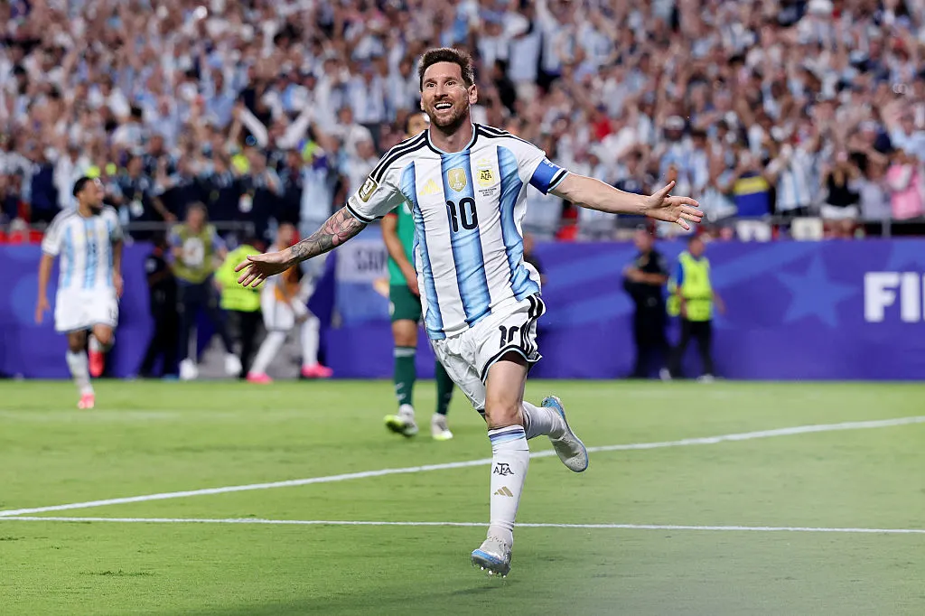 Lionel Messi en el Mundial 2026 con Argentina. (Getty Images)