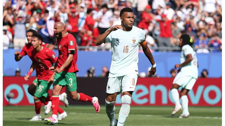 Kylian Mbappé erró un penal en Francia - Marruecos por el Mundial 2026.