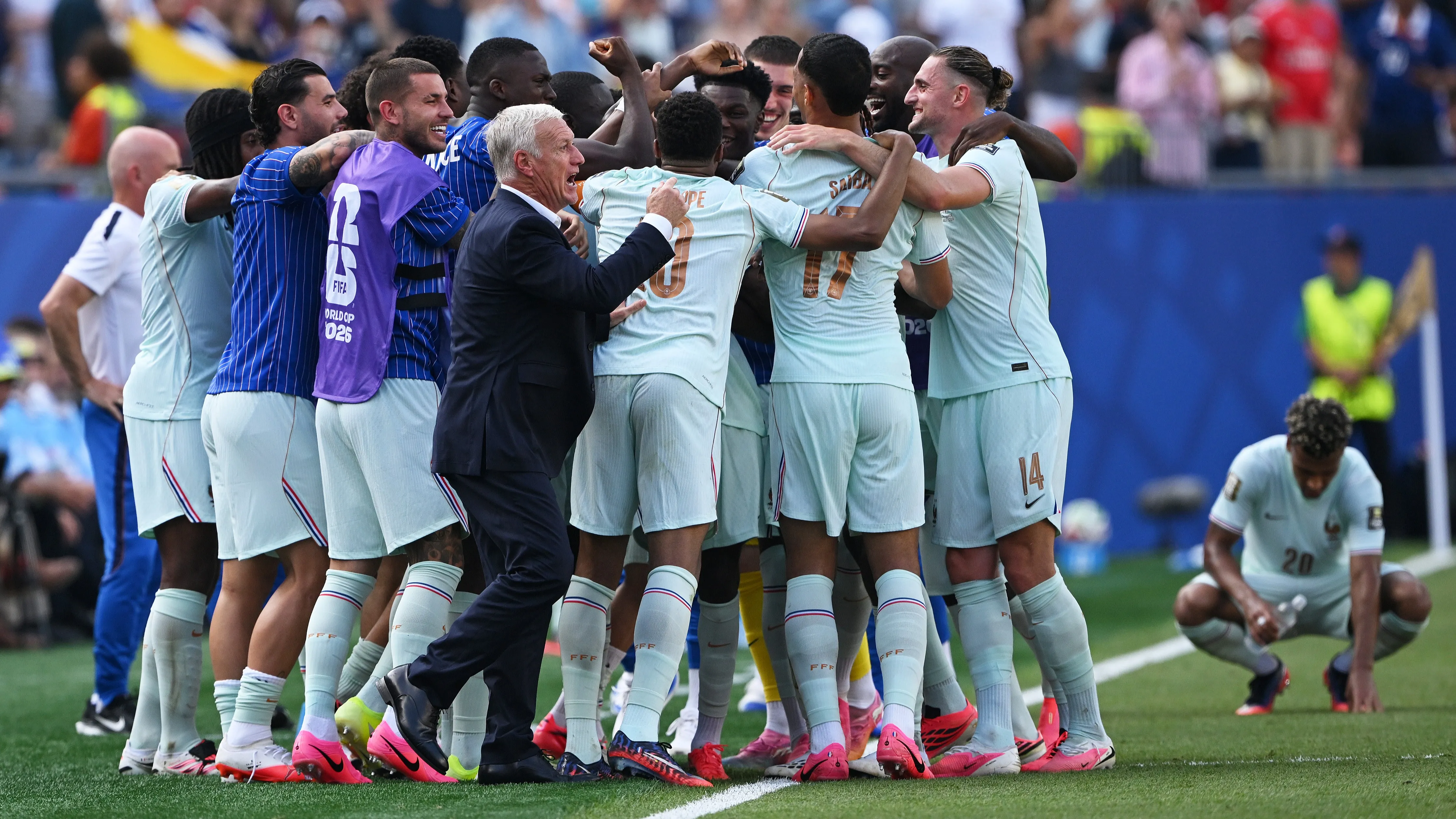 Francia le ganó a Marruecos. (Getty Images)