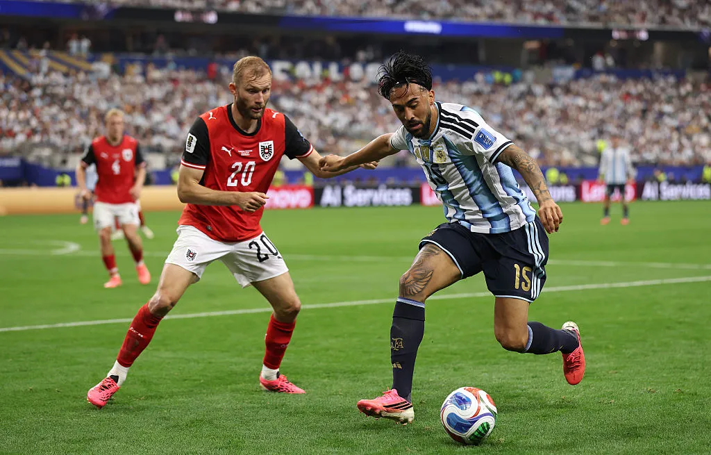 Nico González durante el Mundial 2026. (Getty Images)
