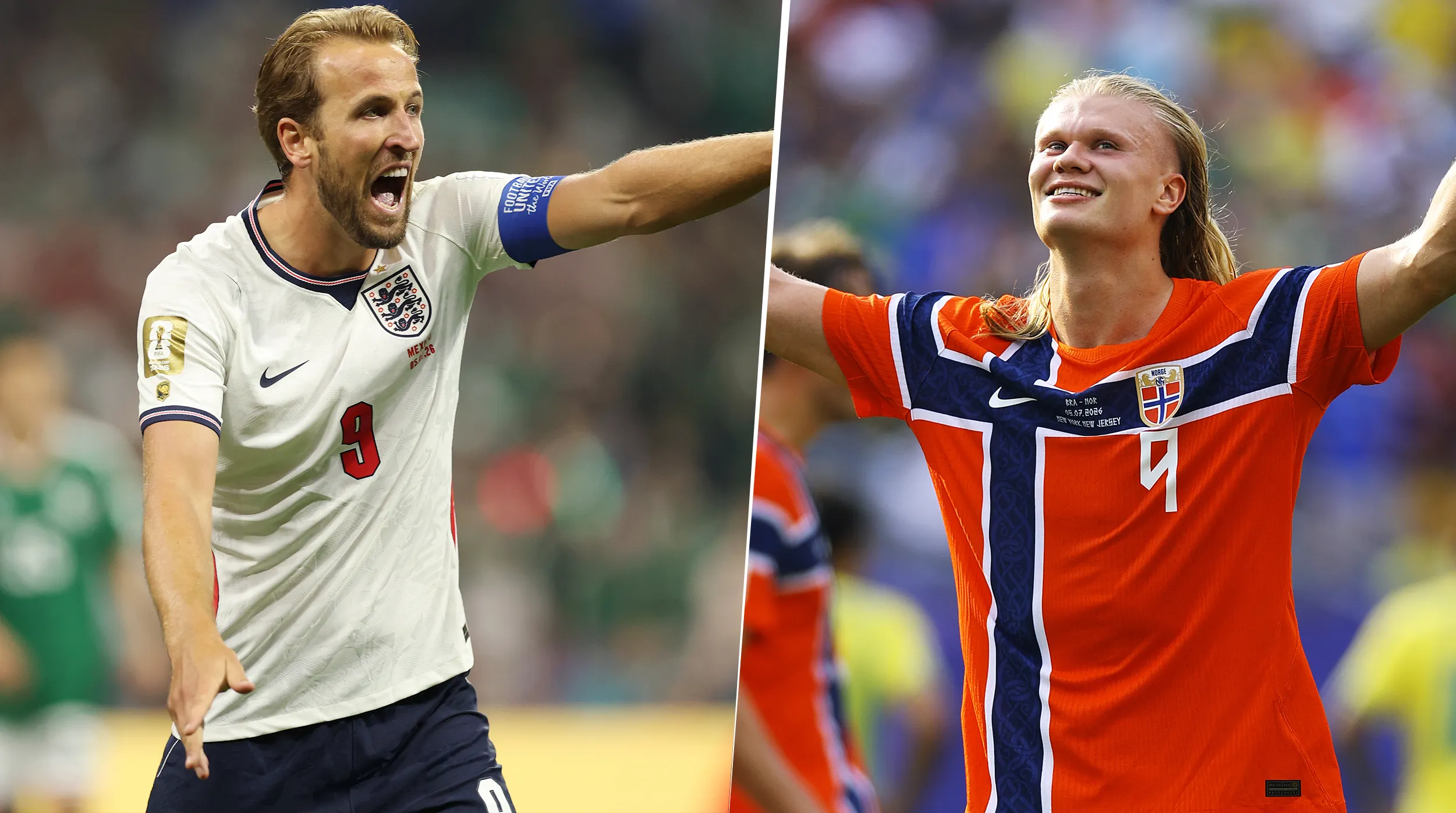 El choque entre europeos: Inglaterra y Noruega por un lugar en semis (Getty)