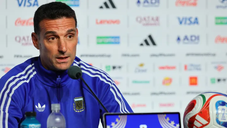 Scaloni tocó varios temas en la conferencia previa al duelo con Suiza.