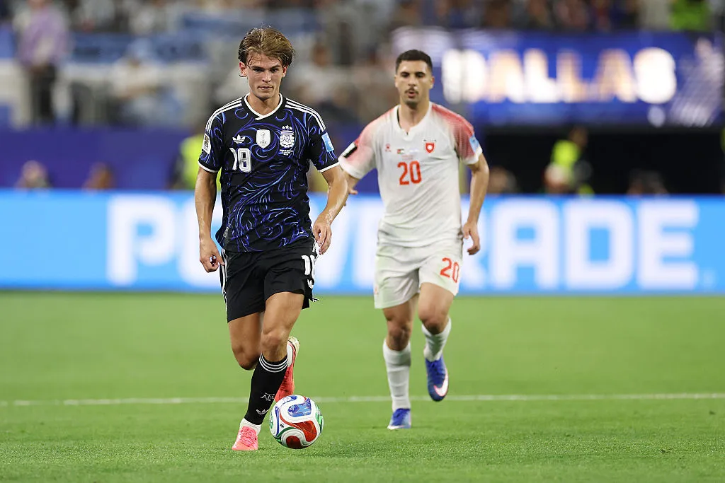 Nicolás Paz acumula 71 minutos de juego en el Mundial.