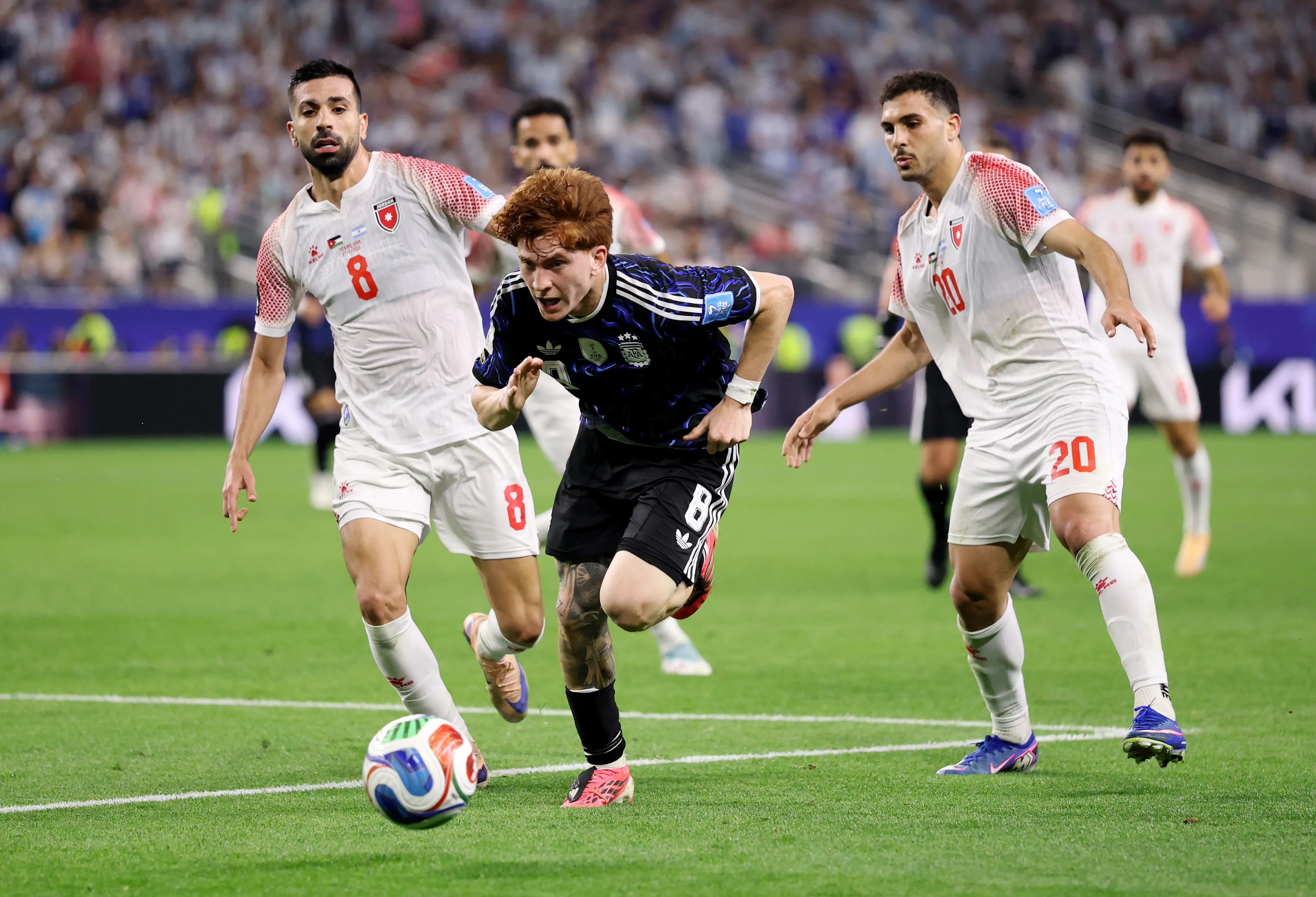 Valentín Barco suma 19 minutos de juego en el Mundial.