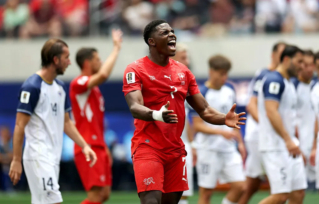 Breel Embolo, delantero de Suiza en el Mundial 2026. (Getty Images)