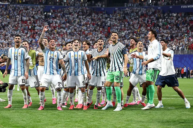 Los futbolistas de la Selección Argentina en el Mundial 2026. (Getty Images)