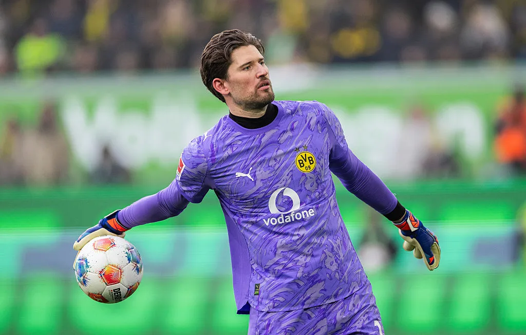 Gregor Kobel, arquero de Borussia Dortmund. (Foto: Getty)