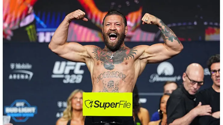 Conor McGregor, mítico peleador de UFC.