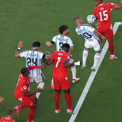 Argentina vs. Suiza por los cuartos del Mundial: tiempo suplementario