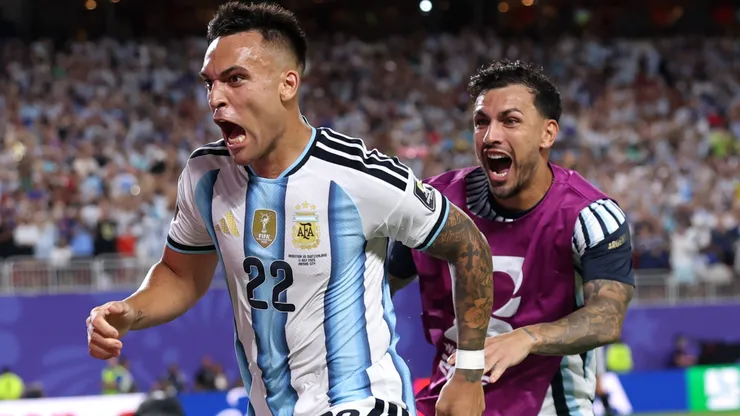 Lautaro Martínez coronó la victoria ante Suiza.