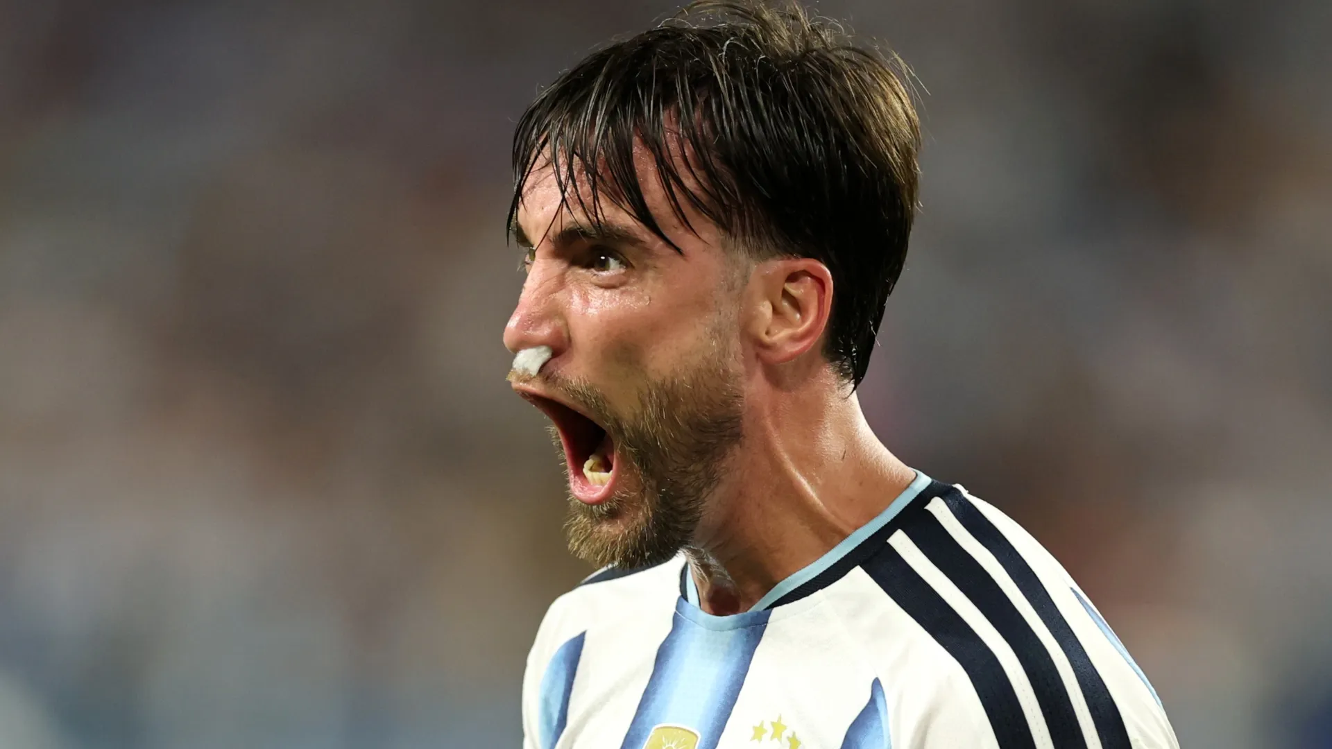 Tagliafico, lateral de la Selección Argentina.