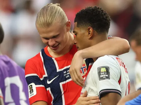 El padre de Erling Haaland apuntó contra Jude Bellingham y el árbitro tras la victoria de Inglaterra