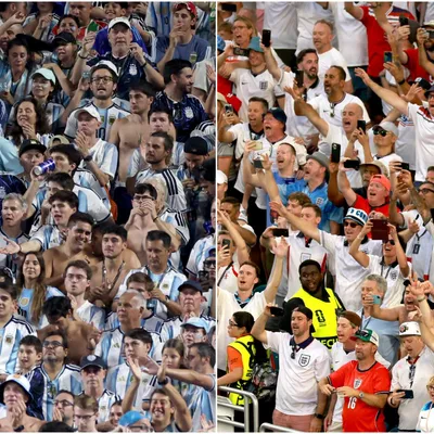 A días de la semifinal, feroz pelea entre hinchas argentinos e ingleses en Miami