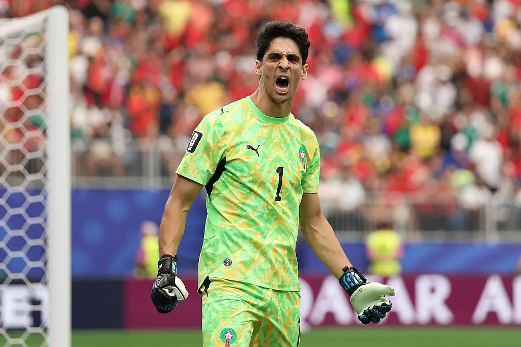 Yassine Bounou, arquero de Marruecos en el Mundial 2026. (Getty Images)