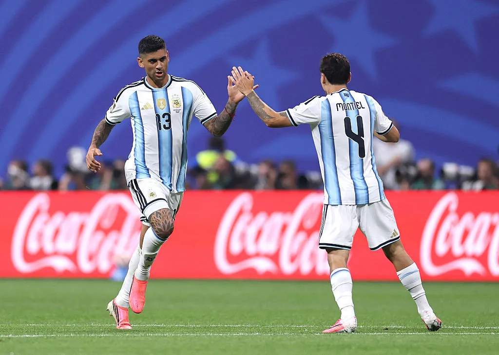 Cristian Romero, defensor de la Selección Argentina. (Getty Images)