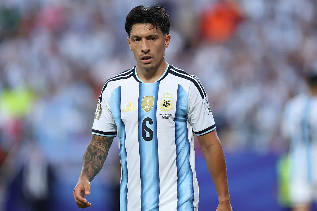 Lisandro Martínez, defensor de la Selección Argentina. (Getty Images)