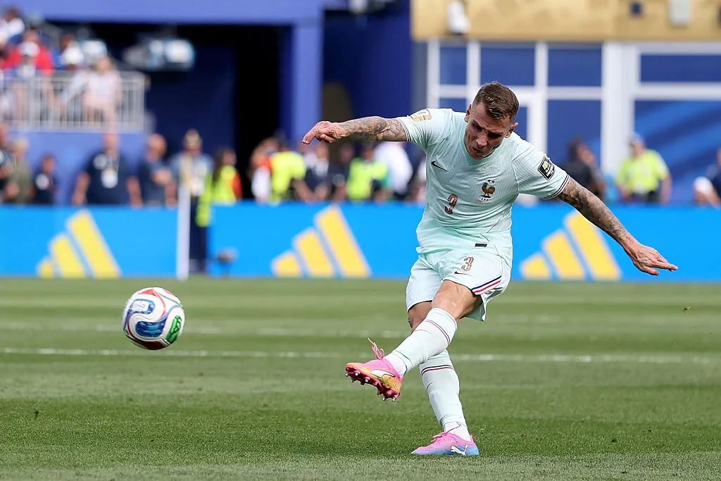 Lucas Digne, defensor de Francia en el Mundial 2026. (Getty Images)
