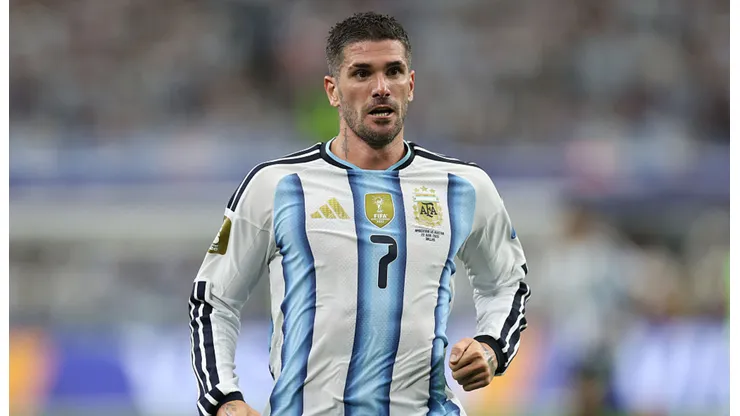Rodrigo De Paul, mediocampista de la Selección Argentina.