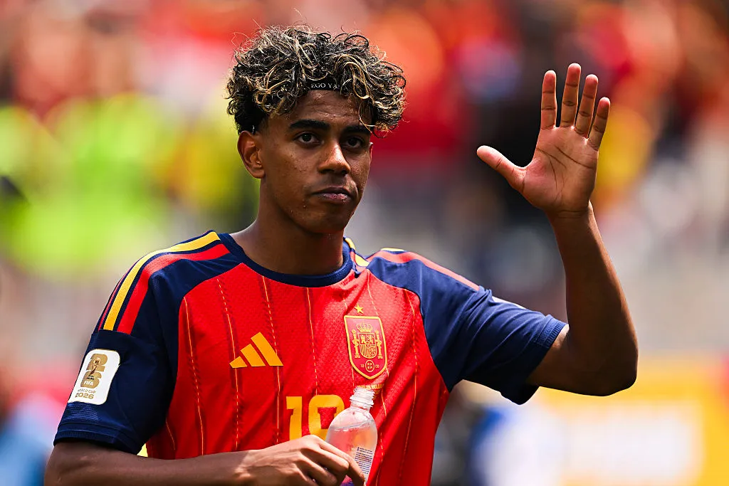 Lamine Yamal, máxima figura de España. (Getty Images)
