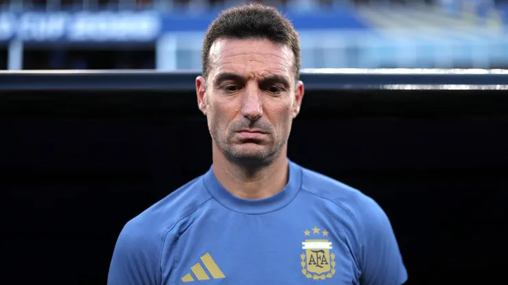 Lionel Scaloni, DT de la Selección Argentina.