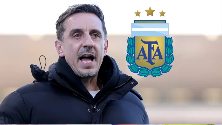 Gary Neville le apuntó ala zaga central de la Selección Argentina y dio que Inglaterra le va a marcar, coo mínimo, dos goles.