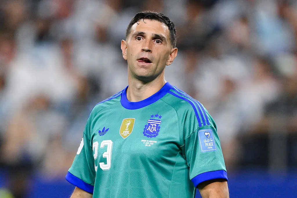 Emiliano Martínez, arquero de la Selección Argentina. (Getty Images)