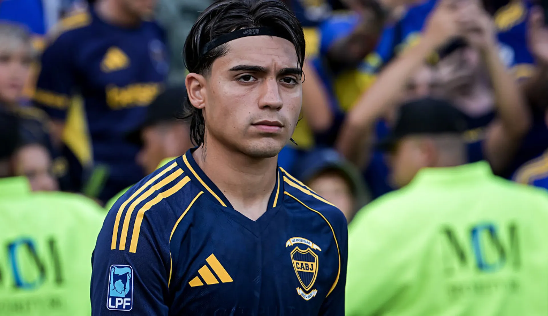 Exequiel Zeballos, delantero de Boca.