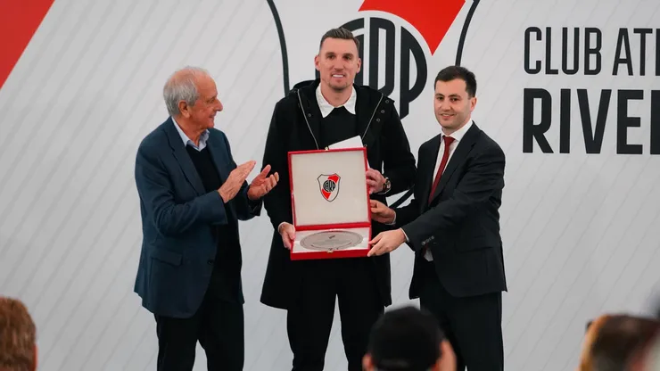 Franco Armani se despidió de River.