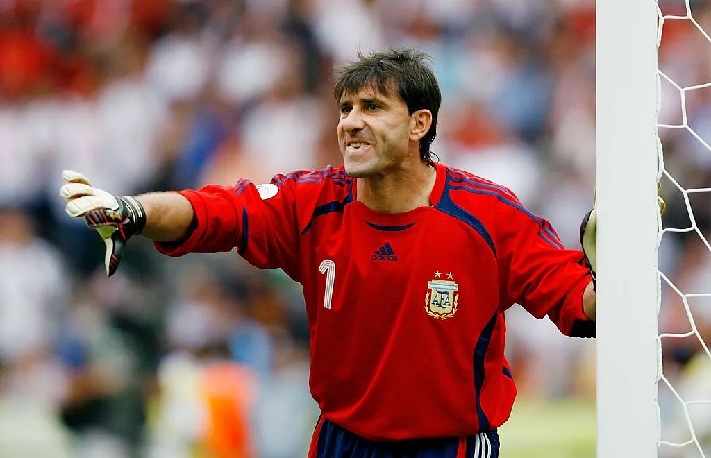 Roberto Abbondanzieri, arquero de la Selección Argentina en el Mundial 2006. (Getty Images)