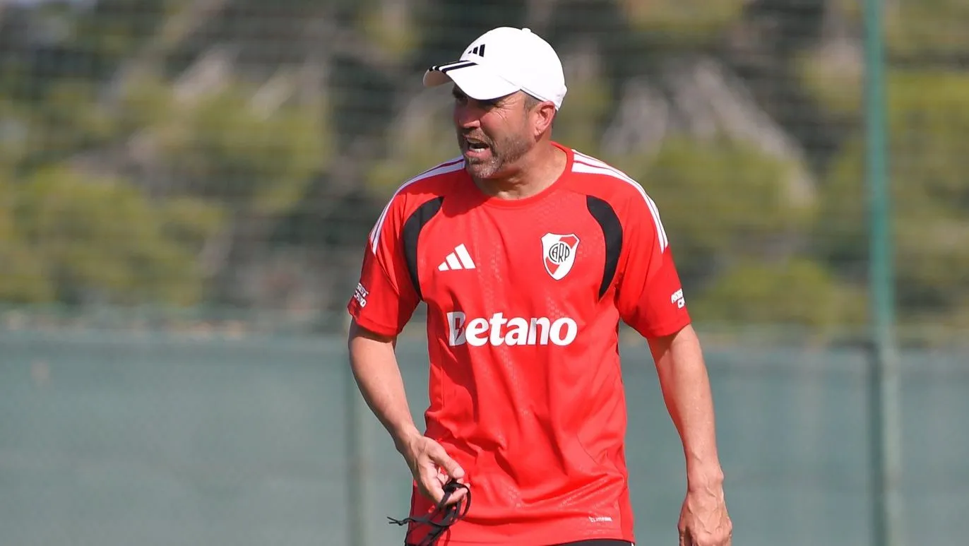 Eduardo Coudet, DT del Millo. (Foto: Prensa River)