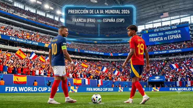 Francia y España se enfrentan por la semi del Mundial 2026.