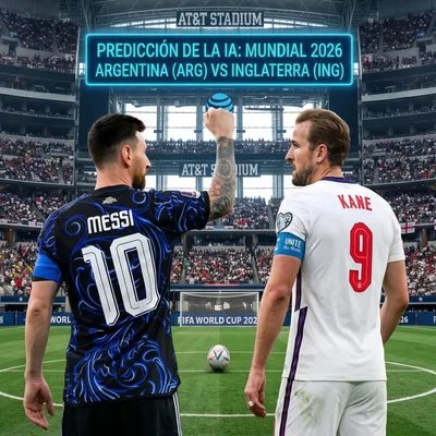 Con minutos y resultados exactos: la predicción de Argentina vs. Inglaterra por la semifinal del Mundial 2026, según la IA
