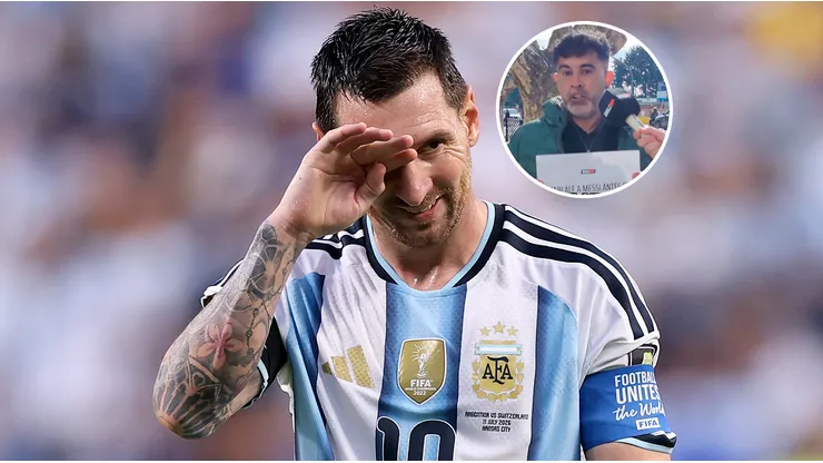 Mensaje de los hinchas argentinos a Messi a horas de enfrentar por primera vez a Inglaterra: “Replicá lo que hizo el Diego”