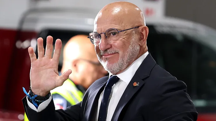 Luis De La Fuente, el primer técnico finalista del mundo.
