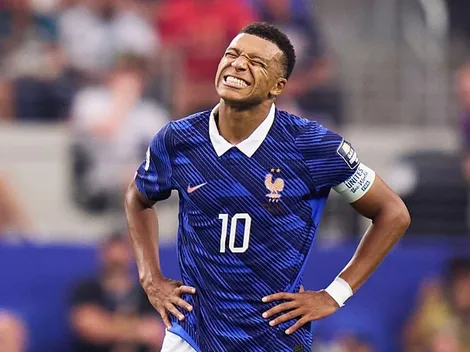 La reacción de Mbappé tras la eliminación de Francia