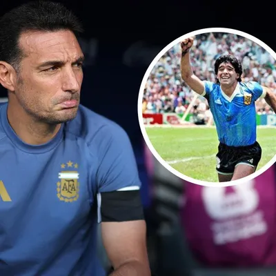 Scaloni recordó a Maradona en la previa de Argentina vs. Inglaterra